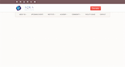 Desktop Screenshot of iqrainstitute.org